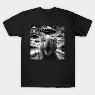 Rodent Royce Embrace the Charm of Rats with Fashion-Forward Tees T-Shirt